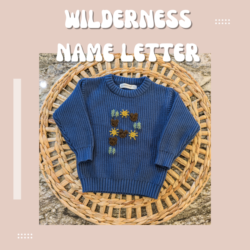 Wilderness Name Letter