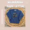 Wilderness Name Letter
